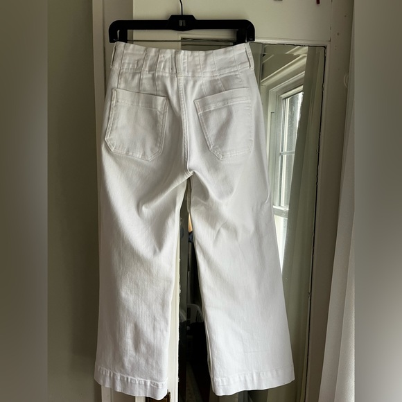 Anthropologie The Colette cropped wide-leg jeans by Maeve - Picture 10 of 12